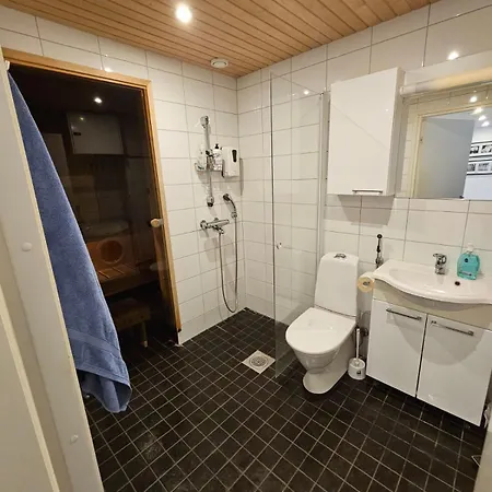 Lägenhet Cozy With Sauna Near Center *
